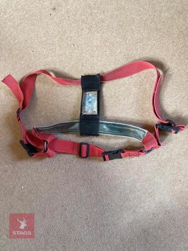 2 ADJUSTABLE HEAVY DUTY RAM HARNESSES