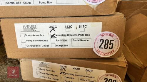 HARVEST TEC MOUNTING BRACKETS (285)