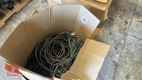 LARGE QUANTITY OF WIRING HARNESSES (291)
