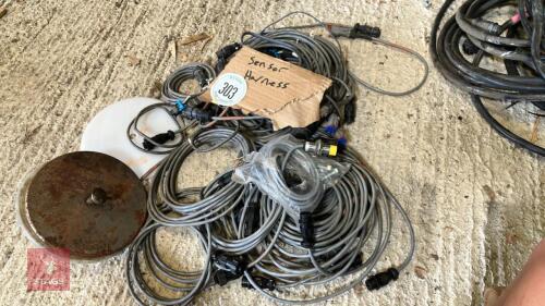 QUANTITY OF SENSOR HARNESSES (303)