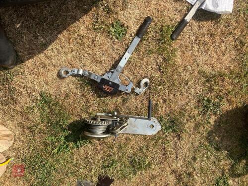2 HAND WINCHES