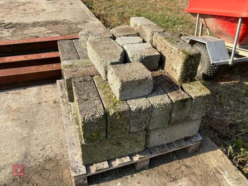 PALLET OF 6'' CONCRETE BLOCKS