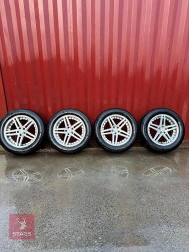 4 NEARLY NEW TYRES