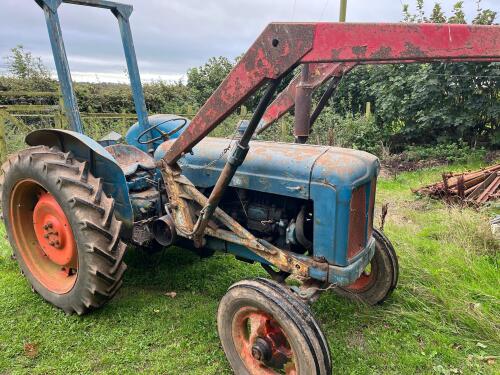 1957 FORDSON MAJOR DIESEL 2WD TRACTOR