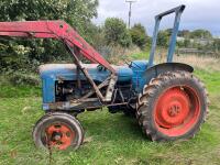 1957 FORDSON MAJOR DIESEL 2WD TRACTOR - 4