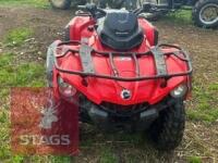 2017 CANAM OUTLANDER ATV - 2