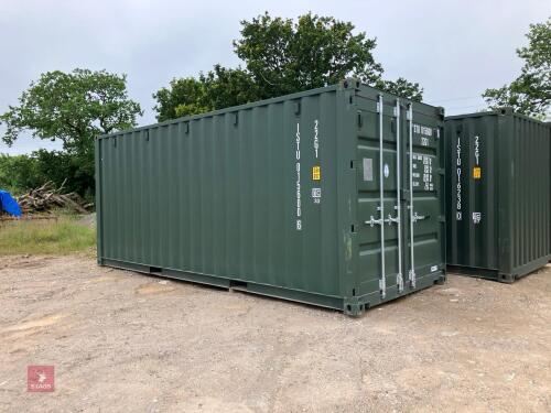 20' X 8' STORAGE CONTAINER