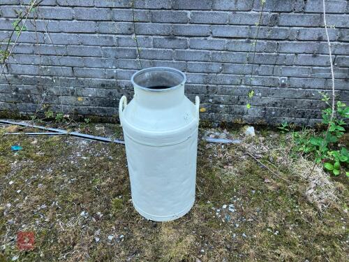 ALUMINIUM MILK CHURN