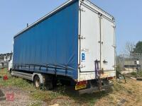 2002 MERCEDES ATEGO CURTAINSIDE LORRY - 3