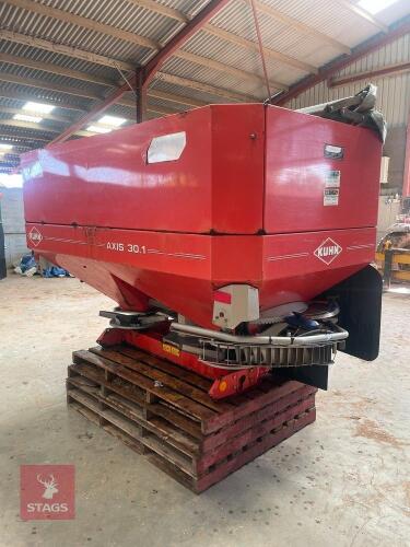 2007 KUHN AXIS 30.1 FERTILISER SPREADER