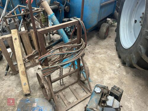 TWIN GAS BOTTLE TROLLEY
