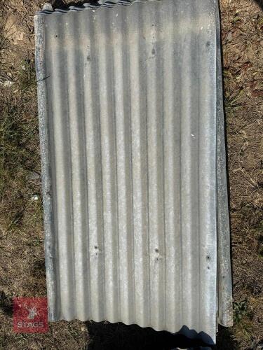 20 CORRUGATED GALVANISED SHEETS