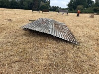 APPROX 15 SHEETS OF GALVANISED TIN - 6