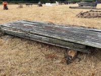 APPROX 15 SHEETS OF GALVANISED TIN - 8