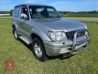 2001 TOYOTA LANDCRUISER SWB 4WD - 4