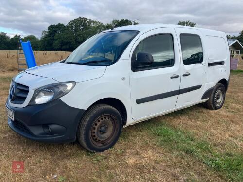 2015 MERCEDES CITAN 109 CDI VAN