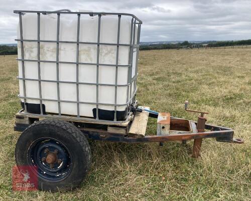 1000L IBC WATER BOWSER