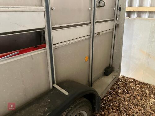 14' TA5 IFOR WILLIAMS LIVESTOCK TRAILER
