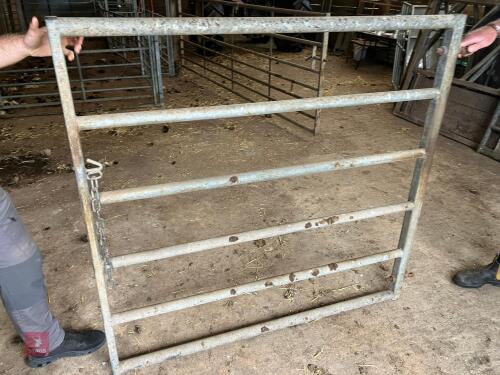 4'9'' GALVANISED YARD GATE (6)