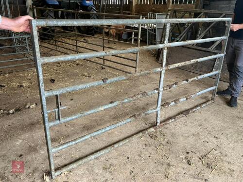 8'7'' GALVANISED YARD GATE (7)