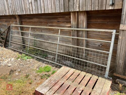 15' GALVANISED FIELD GATE