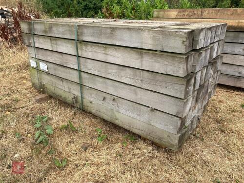 42 X 2.35M TIMBER POSTS