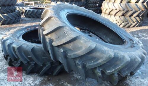 PAIR MITCHELIN AGRIBIB TYRES
