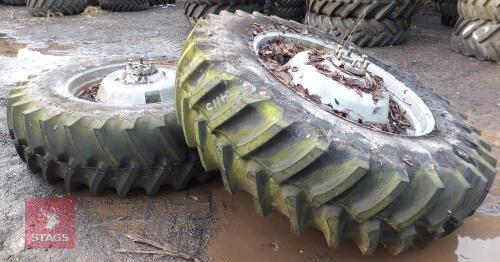 PAIR OF ALL TRACTION 23 TYRES