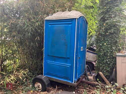 PORTABLE SITE TOILET WITH HAND BASIN