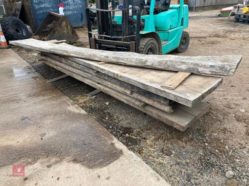 5 PLANKS OF TIMBER