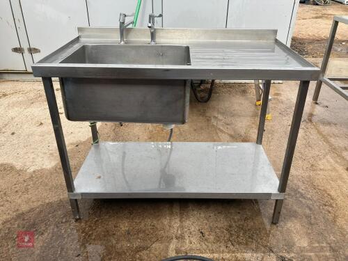 STAINLESS STEEL SINK UNIT