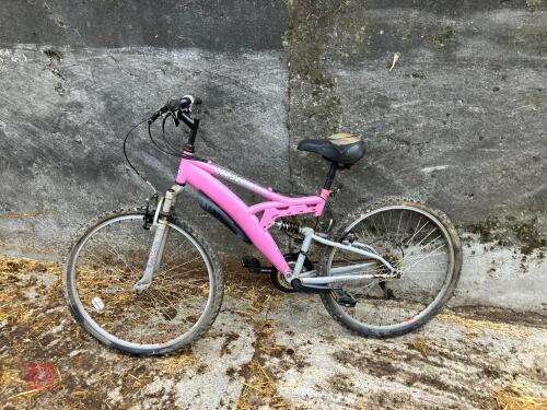 PINK TRAX TF51 PUSHBIKE