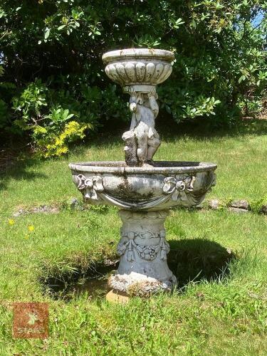 2 TIER GARDEN WATER FEATURE