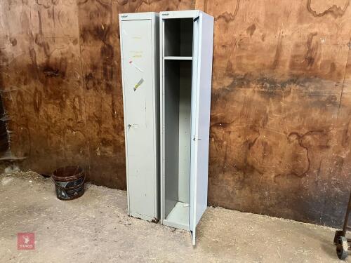 2 BISLEY LOCKERS