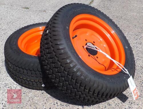 PAIR OF BRIDGESTONE PD1 TURF TYRES