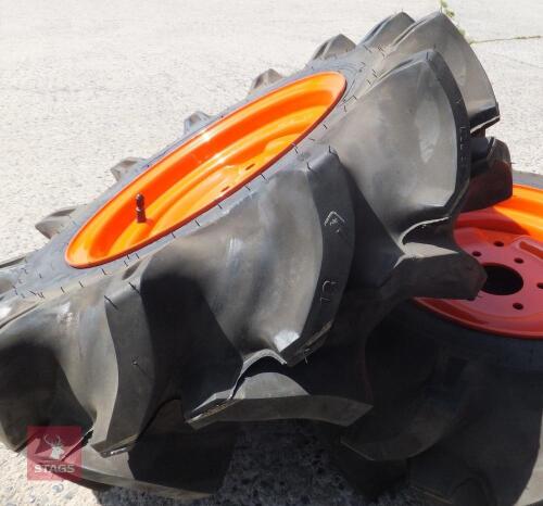 PAIR OF BRIDGESTONE FARM SERVICE TYRES