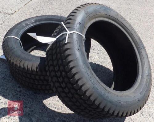 PAIR OF BRIDGESTONE PD1 TURF TYRES