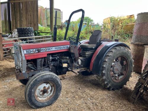 1989 MASSEY FERGUSON 184F 2WD TRACTOR