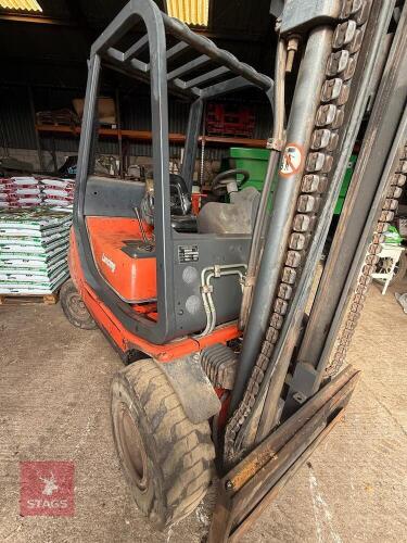 1994 LANSING LINDE H25D FORKLIFT (S/R)