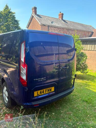 2018 FORD TRANSIT CUSTOM VAN