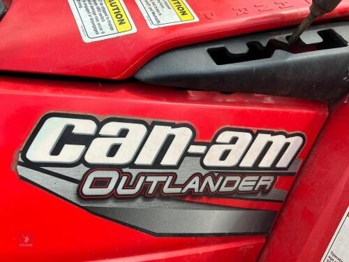 2008 CAN-AM OUTLANDER 400CC ATV