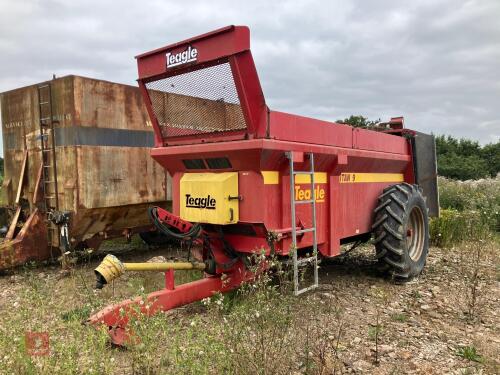 TEAGLE TITAN 9 REAR DISHCHARGE SPEADER