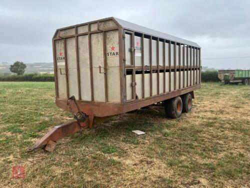 20' STAR DEMOUNTABLE LIVESTOCK TRAILER