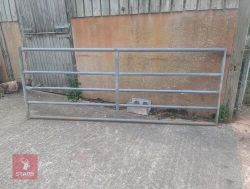 10' GALVANISED GATE