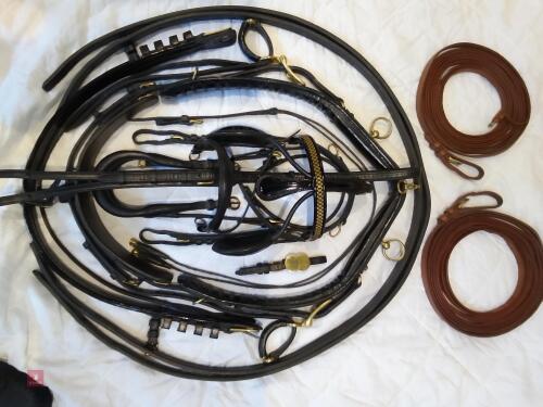 FREEDMAN SET OF SHOW WAGON PONY HARNESS
