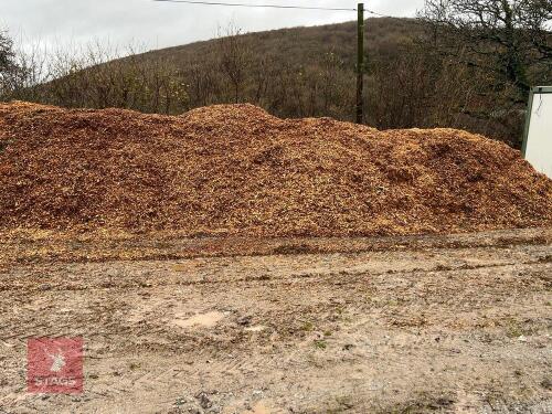 1 CUBIC METER OF WOOD MULCH
