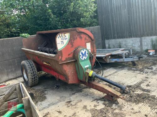 MARSHALL M5 7.5 ROTARY DUNG SPREADER