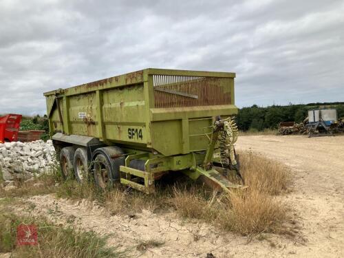 RICHARD WESTERN SF14 ROOT/BEET TRAILER
