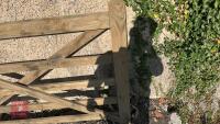 12' WOODEN GATE - 2
