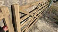 12' WOODEN GATE - 4